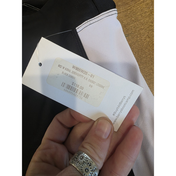 Koral Serendipity High Rise Energy Leggings Size XS NWT $118 Black, Grey & Lilac - Picture 7 of 7